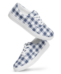 Women’s lace-up canvas shoes