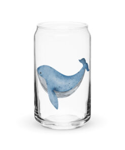 Can-shaped glass
