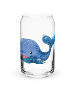 Can-shaped glass