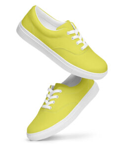 Men’s lace-up canvas shoes