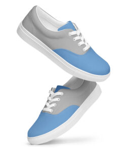 Men’s lace-up canvas shoes