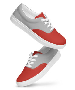 Men’s lace-up canvas shoes